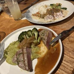 Seared ahi and the Macadamia Nut Butter Fresh Hawaiian Catch