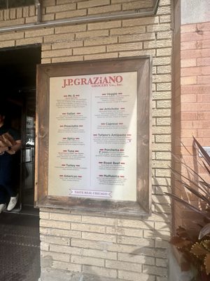 Menu photo 1 J.P. Graziano Grocery Chicago, IL Menu photo 1 J.P. Graziano Grocery Chicago, IL