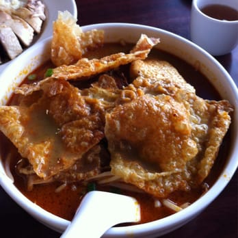 Satay House - Curry tofu noodle soup=yummy!! - Thai Near Me - Madison Heights, Michigan Satay House - Curry tofu noodle soup=yummy!! - Thai Near Me - Madison Heights, Michigan