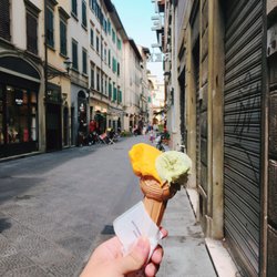 Antica Gelateria Fiorentina - Matcha and mango