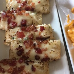 Bacon and garlic bread! Bomb Bacon and garlic bread! Bomb