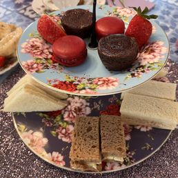 Sandwiches and dessert Sandwiches and dessert