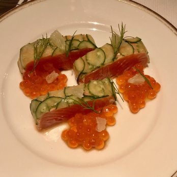 Le Coucou - Salmon - French Near Me - New York, New York Le Coucou - Salmon - French Near Me - New York, New York