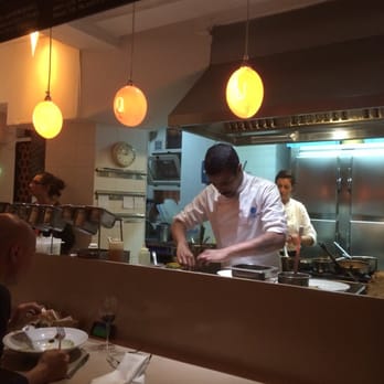 Somorrostro - Kitchen was open for all to view the chef's doing their magic. - Catalan Near Me - Barcelona, B