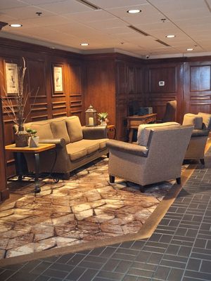 Lodge Of The Ozarks - Second lobby sitting area - BransonMO Lodge Of The Ozarks - Second lobby sitting area - BransonMO