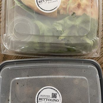 Bettolino Kitchen - Sturdy containers - Italian Near Me - Redondo Beach, California