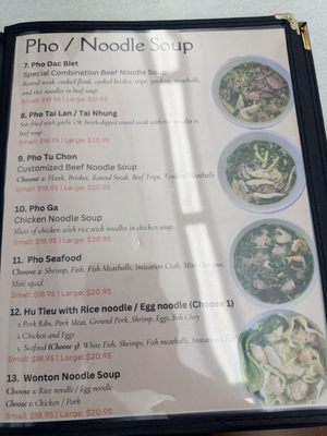 Menu photo 5 Pho Ha Noi Hillsboro, OR
