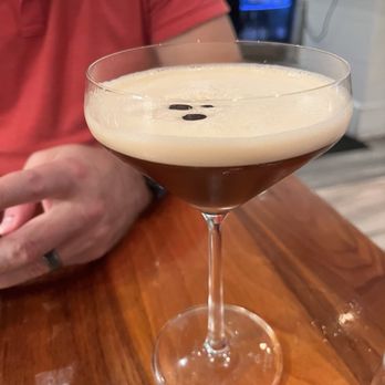 White and Wood - Non-creamy espresso martini - Wine Bars Near Me - Greensboro, North Carolina White and Wood - Non-creamy espresso martini - Wine Bars Near Me - Greensboro, North Carolina