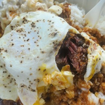 Hamada General Store - Braised rib loco moco - Salad Near Me - Honolulu, Hawaii