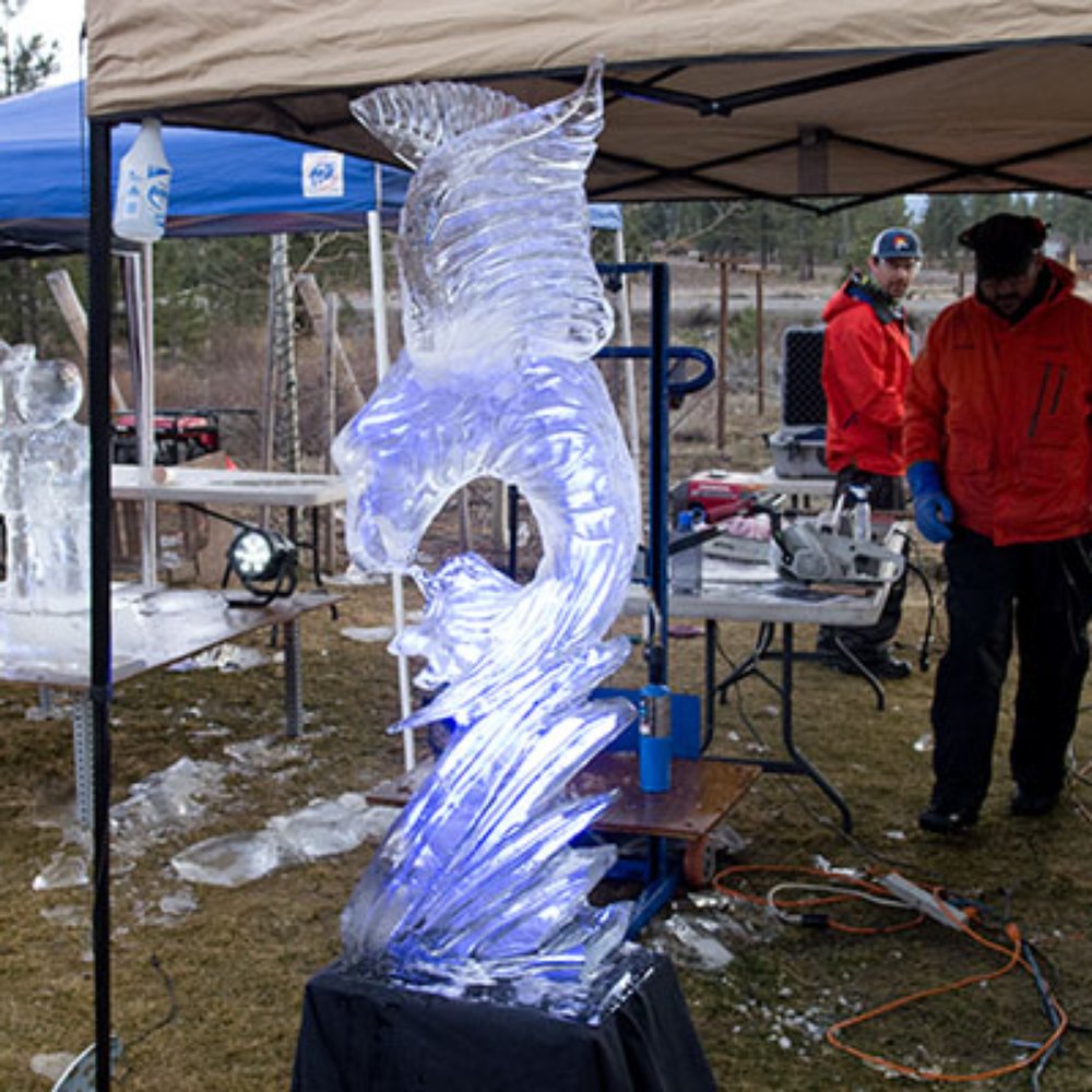 They hosted the Ice Carving competition for North Lake Tahoe SnowFest 2014. This entry is from Chris Banovich. They hosted the Ice Carving competition for North Lake Tahoe SnowFest 2014. This entry is from Chris Banovich.