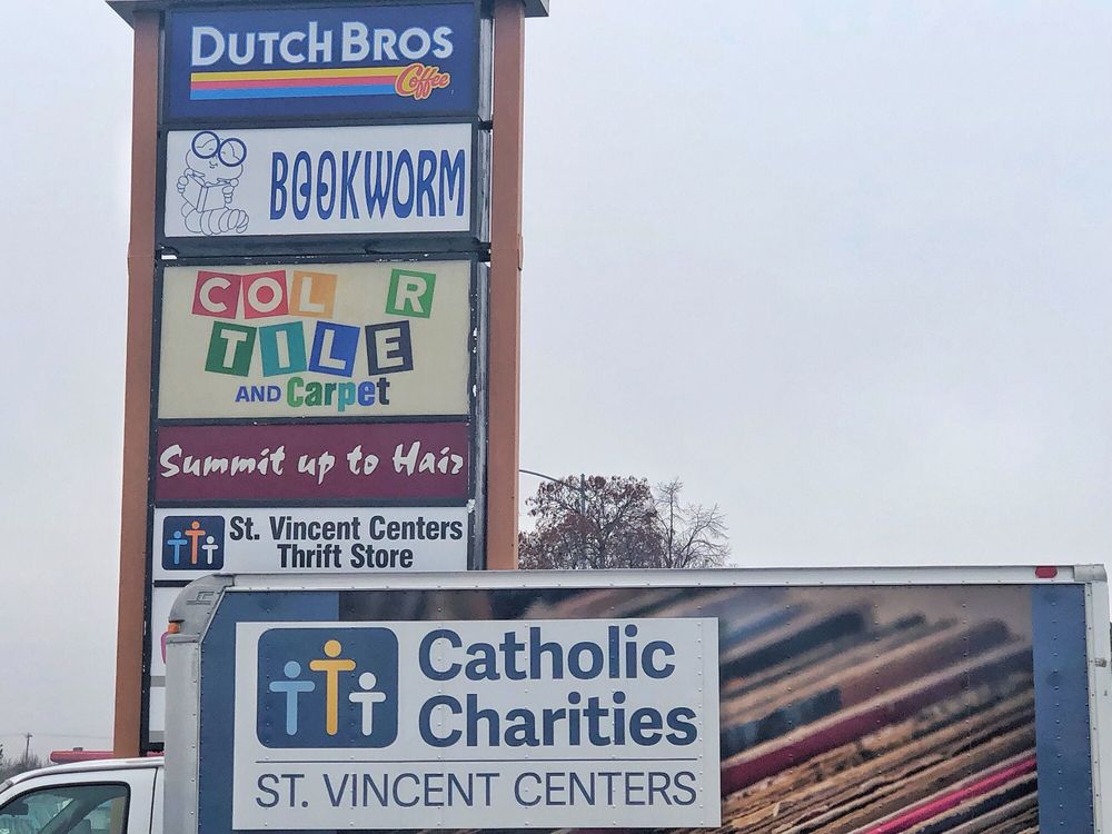 ST VINCENT THRIFT STORE CLOSED 731 N. Columbia Center Blvd