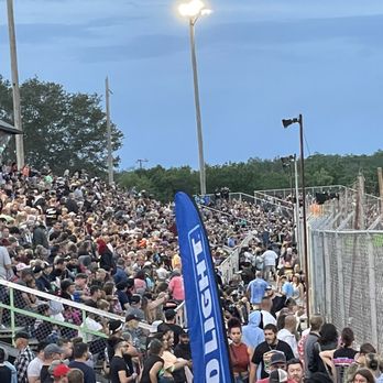Orlando Speed World Oval Track - Crowds in the stands - Orlando, Florida Orlando Speed World Oval Track - Crowds in the stands - Orlando, Florida