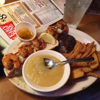 Texas Roadhouse - 6oz steak with shrimp - Steakhouses Near Me - Macon, Georgia