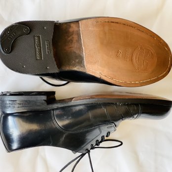 DC Shoe Repair - heel & leather half sole replacement + heel taps - Shoe Repair Near Me DC Shoe Repair - heel & leather half sole replacement + heel taps - Shoe Repair Near Me