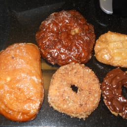 a variety of doughnuts