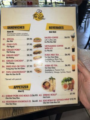 Menu photo 6 Tu Do Deli Lake Worth, FL Menu photo 6 Tu Do Deli Lake Worth, FL