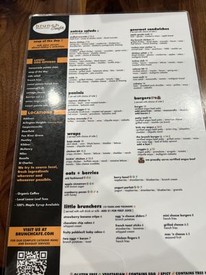 Menu photo 8 Brunch Cafe-Addison Addison, IL