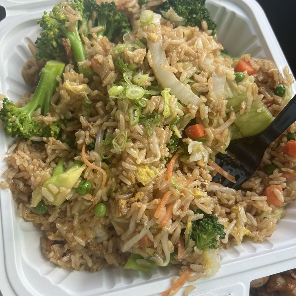 Formosa Teriyaki - Mixed Fried Rice (chicken beef and shrimp) Must try fire - Asian Fusion Near Me - Murrieta, California