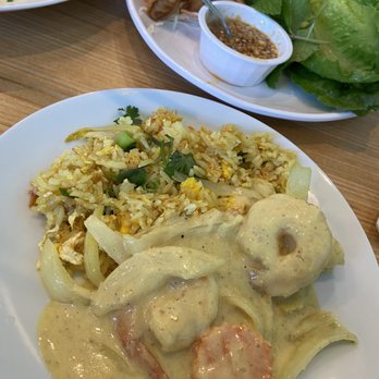 Supa Thai - 24. Yellow Curry 35. Yellow Curry Crab Fried Rice 1. Spring Roll - Thai Near Me - Kapolei, Hawaii Supa Thai - 24. Yellow Curry 35. Yellow Curry Crab Fried Rice 1. Spring Roll - Thai Near Me - Kapolei, Hawaii