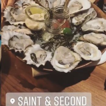 Saint & Second - Oysters - New American Near Me - Long Beach, California