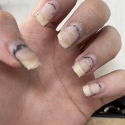Cute down nails