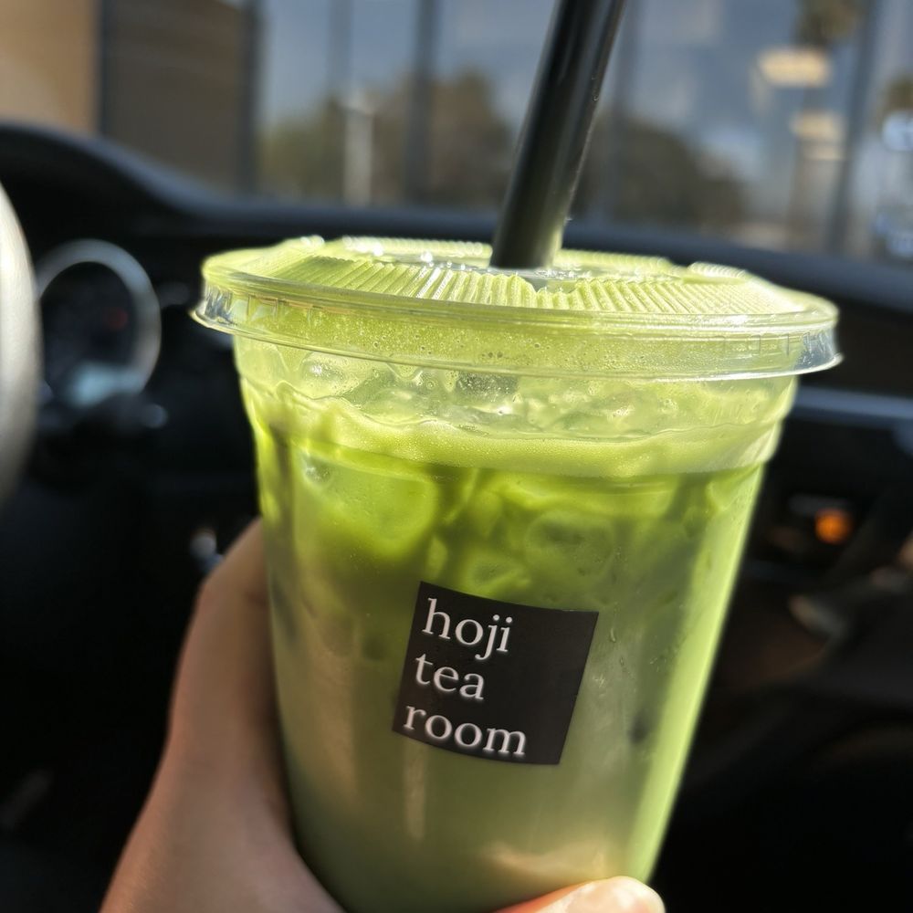 Hoji - Matcha Latte (mixed) - Bubble Tea Near Me - Redlands, California