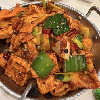 Highland Noodles - Numb thousand layer tofu dry pot - Noodles Near Me - Milpitas, California Highland Noodles - Numb thousand layer tofu dry pot - Noodles Near Me - Milpitas, California