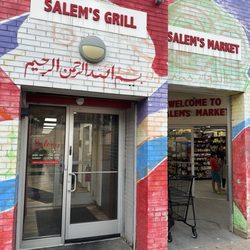 Salem's Market & Grill - The front of the restaurant/store.