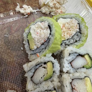 Wonderful Sushi - Alaskan roll with no salmon??!! - Sushi Bars Near Me - San Diego, California