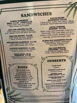 Menu photo 7 Sazon Cuban Cuisine Miami Beach, FL Menu photo 7 Sazon Cuban Cuisine Miami Beach, FL