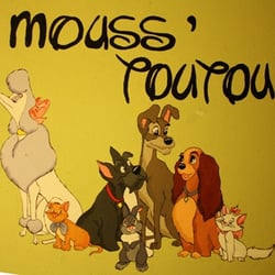 Mouss'Toutou - enseigne du salon