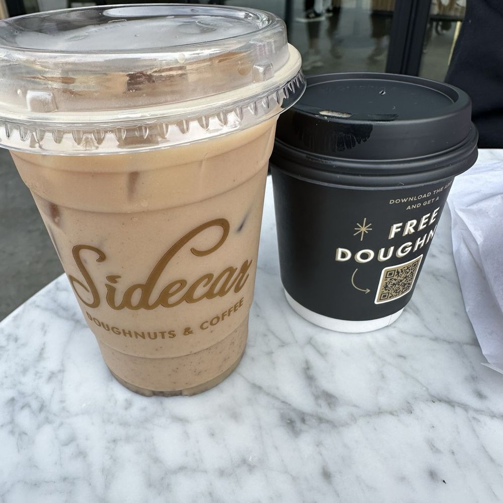 Sidecar Doughnuts & Coffee - Iced Chai latte - Donuts Near Me - Manhattan Beach, California Sidecar Doughnuts & Coffee - Iced Chai latte - Donuts Near Me - Manhattan Beach, California