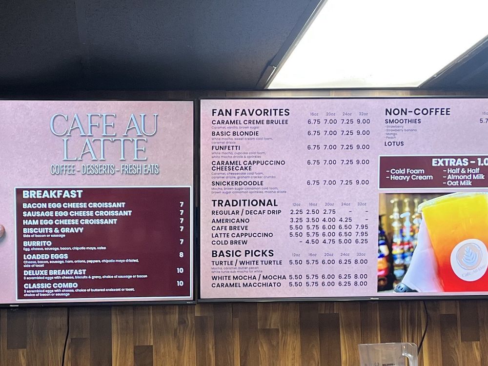 Cafe Au Latte Logo
