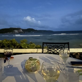 Mim's Seaside Bistro - View from outside dining - Seafood Near Me - St Thomas, Virgin Islands Mim's Seaside Bistro - View from outside dining - Seafood Near Me - St Thomas, Virgin Islands