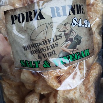 Bombshells Burgers & BBQ - Pork Rinds to go. - Pizza Near Me - Huntington, West Virginia