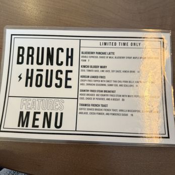 Brunch House - Limited Time Menu - Breakfast & Brunch Near Me - Grand Rapids, Michigan