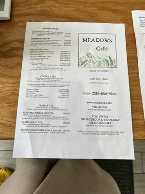 Menu photo 6 Meadows Cafe Fresh Meadows, NY