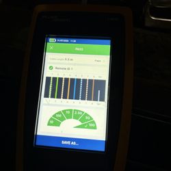 10G cable connection confirmed