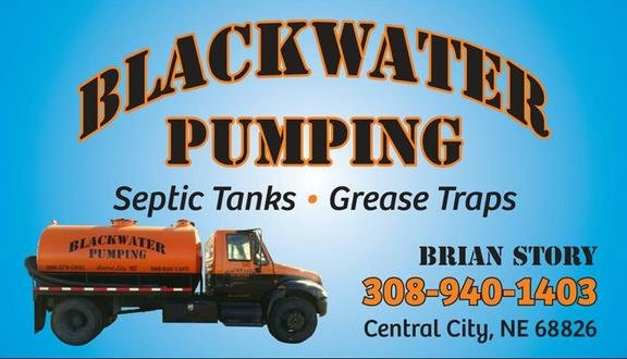 Blackwater Pumping - septic in Central City, NE