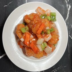 Pan Wok - Sweet sour shrimp