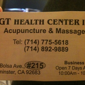 MGT Health Center - Massage Near Me - Westminster, California MGT Health Center - Massage Near Me - Westminster, California