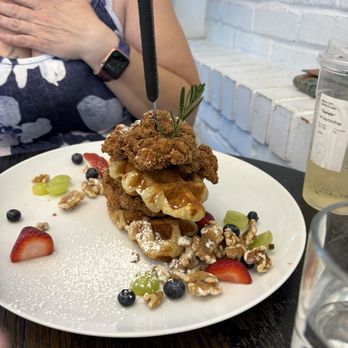Sweet Maple - Chicken Croffle - Breakfast & Brunch Near Me - Cupertino, California