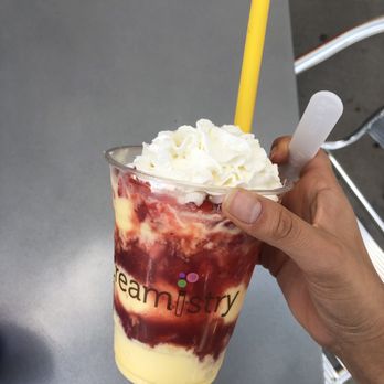 Creamistry - Tropical paradise nitro shake - Ice Cream & Frozen Yogurt Near Me - Dallas, Texas Creamistry - Tropical paradise nitro shake - Ice Cream & Frozen Yogurt Near Me - Dallas, Texas