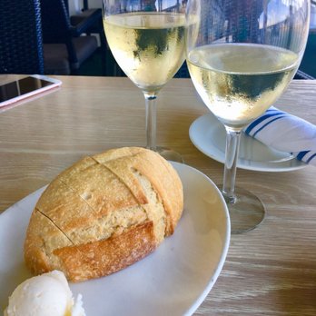 Bluewater Boathouse Seafood Restaurant Coronado - Bread and wine. - Seafood Near Me - Coronado, California