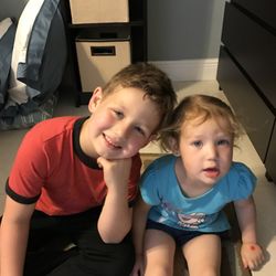 Matthew D Westrich, DC - MNJ Chiropractic & Wellness Clinic - my two loving kids
