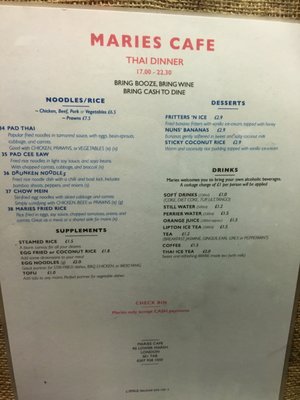 Menu photo 6 Marie's Cafe London, XGL