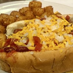 On the Rocks Bar and Grill - Coney dogs and tots