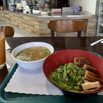 Asian Street Eatery - Crispy Pork Belly Noodle with Soup - Dim Sum Near Me - Sunnyvale, California Asian Street Eatery - Crispy Pork Belly Noodle with Soup - Dim Sum Near Me - Sunnyvale, California