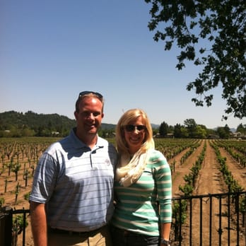 David Fulton Winery - Their backyard - Wineries Near Me - St Helena, California