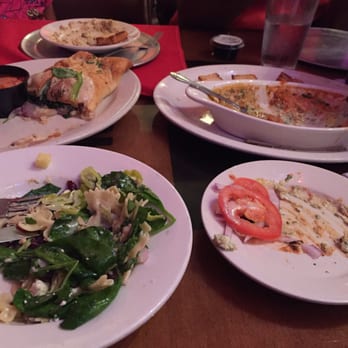 Guillermo's - Vegetaboli, spinach bow tie salad, artichoke dip. Yummy - Italian Near Me - San Antonio, Texas Guillermo's - Vegetaboli, spinach bow tie salad, artichoke dip. Yummy - Italian Near Me - San Antonio, Texas